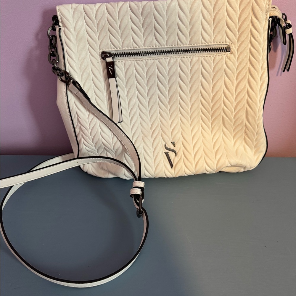 Simply Vera Vera Wang Cream Crossbody Bag - Picture 2 of 7